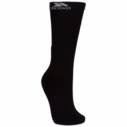Trespass Womens Mens Cushioned Socks Jackbarrow - 7/11, Carbon Melange / Stone Melange / Black