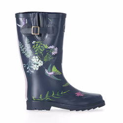 Trespass Womens Wellie Boots Full Length Elena - 5, Humming Bird Print