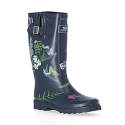 Trespass Womens Wellie Boots Full Length Elena - 8, Humming Bird Print