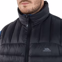 Trespass Mens Down Gilet Bodywarmer Hoppers - M, Black