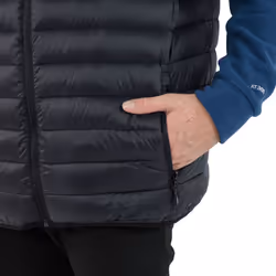Trespass Mens Down Gilet Bodywarmer Hoppers - M, Black