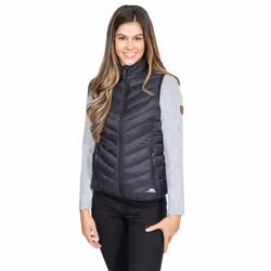 Trespass Womens Gilet Bodywarmer Down Filled Giana - 16, Black