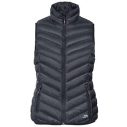 Trespass Womens Gilet Bodywarmer Down Filled Giana - 8, Black