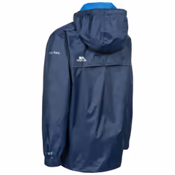 Trespass Qikpac Kids Waterproof Jacket - 7-8 Years, Navy