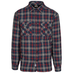 Trespass Mens Long Sleeved Check Shirt Rapeseed - M, Navy Check