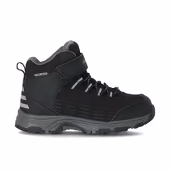Trespass Harrelson Kids Waterproof Walking Boots - 12, Black