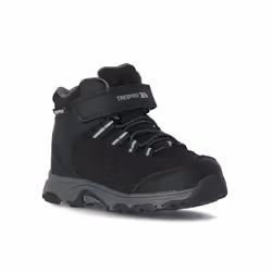 Trespass Harrelson Kids Waterproof Walking Boots - 2, Black