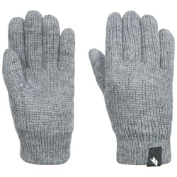 Trespass Kids Knitted Glove Bargo - 8/10, Grey Marl