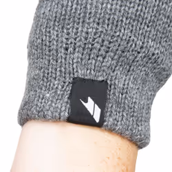 Trespass Kids Knitted Glove Bargo - 8/10, Grey Marl