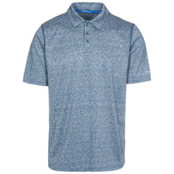 Trespass Mens Polo Top Casual Gym T Shirt Monocle - S, Navy