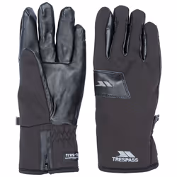Trespass Alpini Adults Sport Gloves Waterproof - S, Black