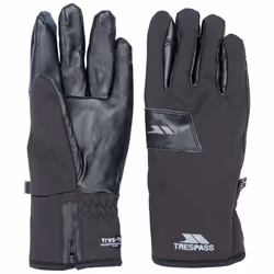 Trespass Alpini Adults Sport Gloves Waterproof - XL, Black