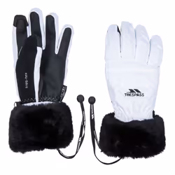 Trespass Womens Ski Gloves Lightly Padded Yanki - 14, White