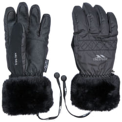 Trespass Womens Ski Gloves Lightly Padded Yanki - 12, Black