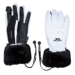 Trespass Womens Ski Gloves Lightly Padded Yanki - 12, White
