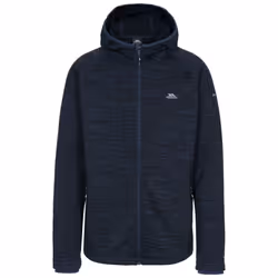 Trespass Mens Fleece Hoodie Full Zip Horthwood B - S, Navy Marl