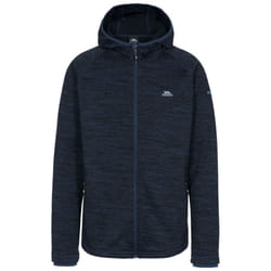 Trespass Mens Fleece Hoodie Full Zip Horthwood B - S, Navy Marl