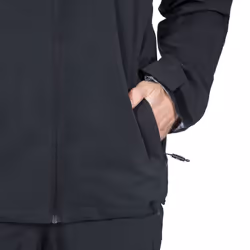 Trespass Mens Waterproof Jacket With Hood Weir - XL, Black