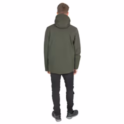 Trespass Mens Waterproof Jacket With Hood Weir - XL, Olive