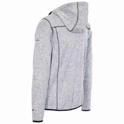 Trespass Mens Fleece Jacket Hoodie Odeno - XL, Ghost Marl