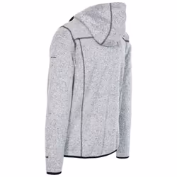 Trespass Mens Fleece Jacket Hoodie Odeno - XL, Ghost Marl