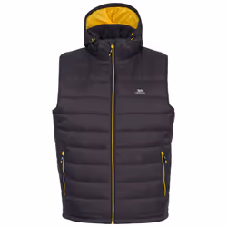 Trespass Mens Padded Gilet Bodywarmer Franklyn - S, Dark Grey