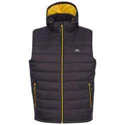 Trespass Mens Padded Gilet Bodywarmer Franklyn - S, Dark Grey