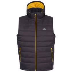 Trespass Mens Padded Gilet Bodywarmer Franklyn - XS, Dark Grey