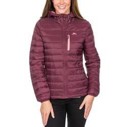 Trespass Womens Arabel Hooded Packaway Down Jacket Coat - XS, Fig