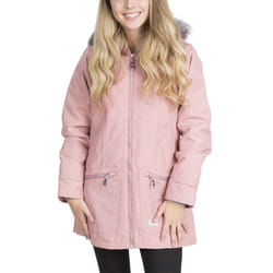 Trespass Womens Day By Day Waterproof Parka Jacket Coat - XXS, Dusty Rose