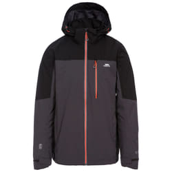 Trespass Mens Waterproof Jacket With Hood Tappin - XXL, Dark Grey