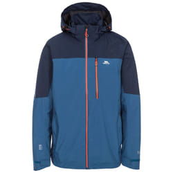 Trespass Mens Waterproof Jacket With Hood Tappin - XXL, Indigo