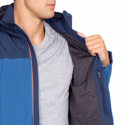 Trespass Mens Waterproof Jacket With Hood Tappin - XXL, Indigo