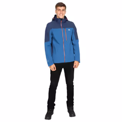 Trespass Mens Waterproof Jacket With Hood Tappin - XXL, Indigo