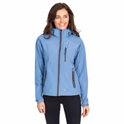 Trespass Womens Softshell Jacket Bela II - 8, Denim Blue