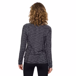 Trespass Womens Long Sleeve 1/2 Zip Pullover Edith - 8, Grey Marl