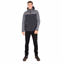 Trespass Mens Softshell Jacket Abbott - L, Dark Grey Marl