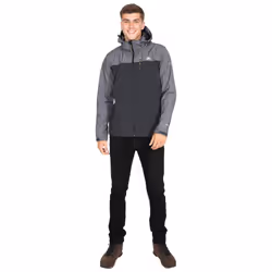 Trespass Mens Softshell Jacket Abbott - XXL, Dark Grey Marl