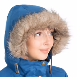 Trespass Womens Parka Jacket Waterproof Clea - 6, Indigo