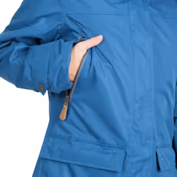 Trespass Womens Parka Jacket Waterproof Clea - 6, Indigo
