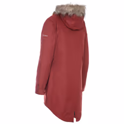 Trespass Womens Parka Jacket Waterproof Clea - 14, Merlot