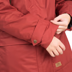 Trespass Womens Parka Jacket Waterproof Clea - 6, Merlot