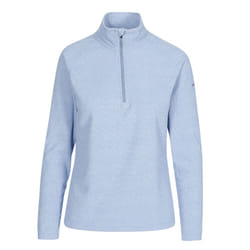 Trespass Womens 1/2 Zip Fleece Jacket Meadows - 8, Denim Blue