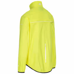 Trespass Mens Waterproof Jacket With Hood Retract - L, Hi Visibility Yellow - Additional view 6
