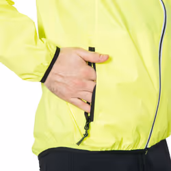 Trespass Mens Waterproof Jacket With Hood Retract - S, Hi Visibility Yellow - Additional view 4