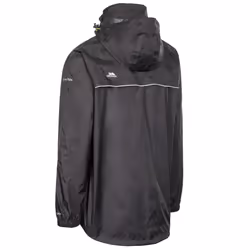Trespass Adults Waterproof Packaway Jacket QikpacX - L, Black