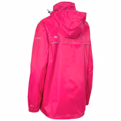 Trespass Adults Waterproof Packaway Jacket QikpacX - L, Cassis