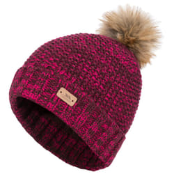 Trespass Womens Pom Pom Hat Knitted Beanie Kellisa - EACH, Fig