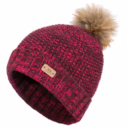 Trespass Womens Pom Pom Hat Knitted Beanie Kellisa - EACH, Fig