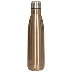 Trespass Stainless Steel Insulated Bottle Flask - EACH, Bronze